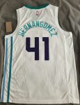 Maillot de Basket #41 Hernangomez Hornets Blanc